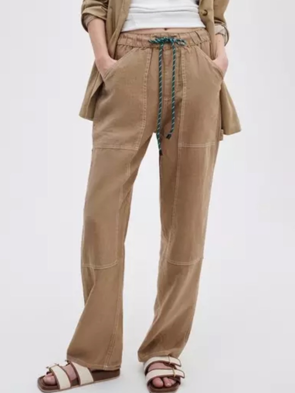 rag & bone Atlas Linen Pants